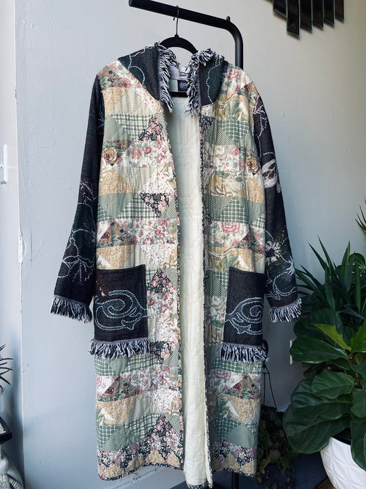 Quilt Tapestry Blanket Coat