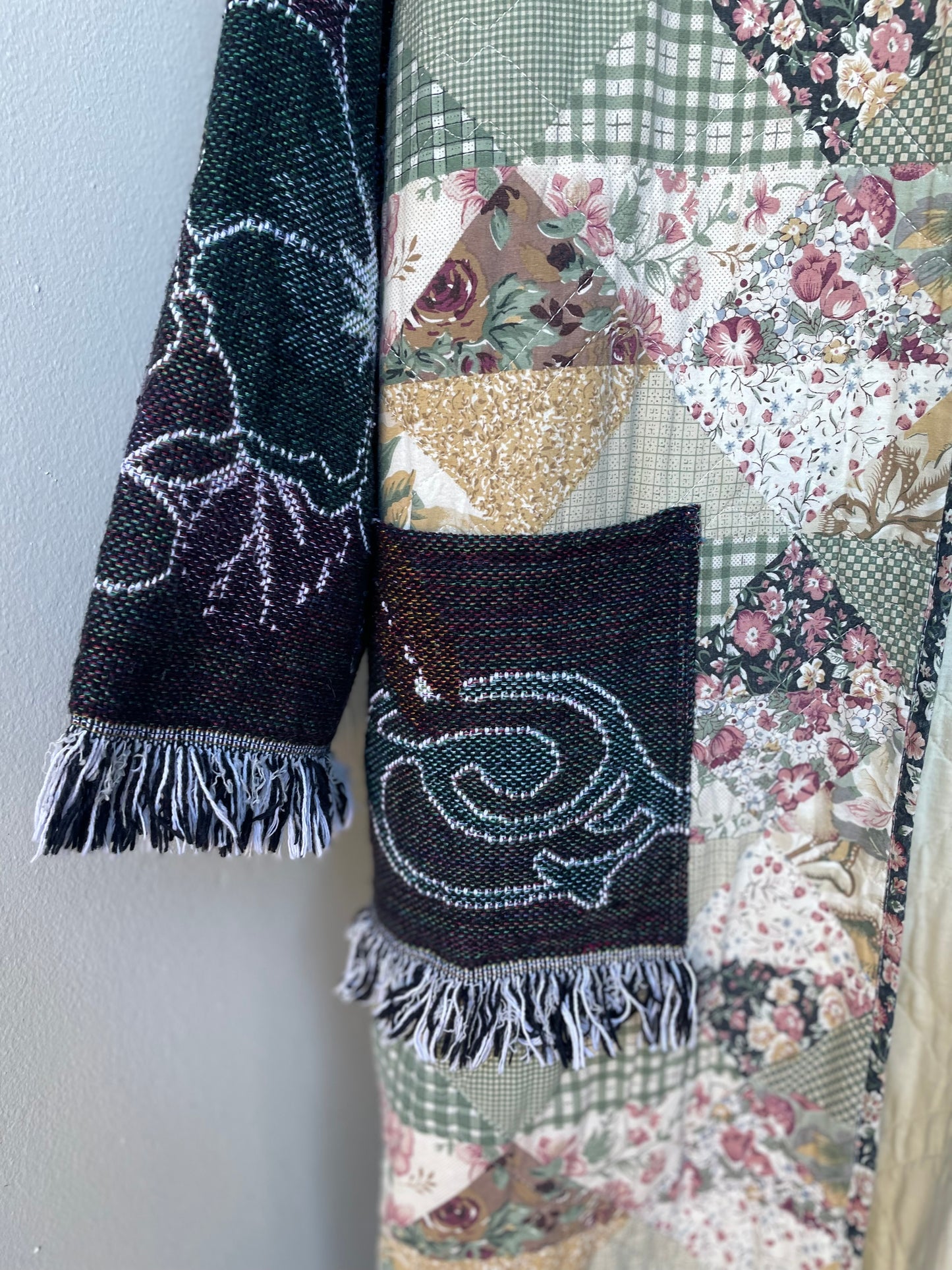 Quilt Tapestry Blanket Coat