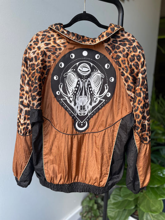 Cat Skull Windbreaker - Medium