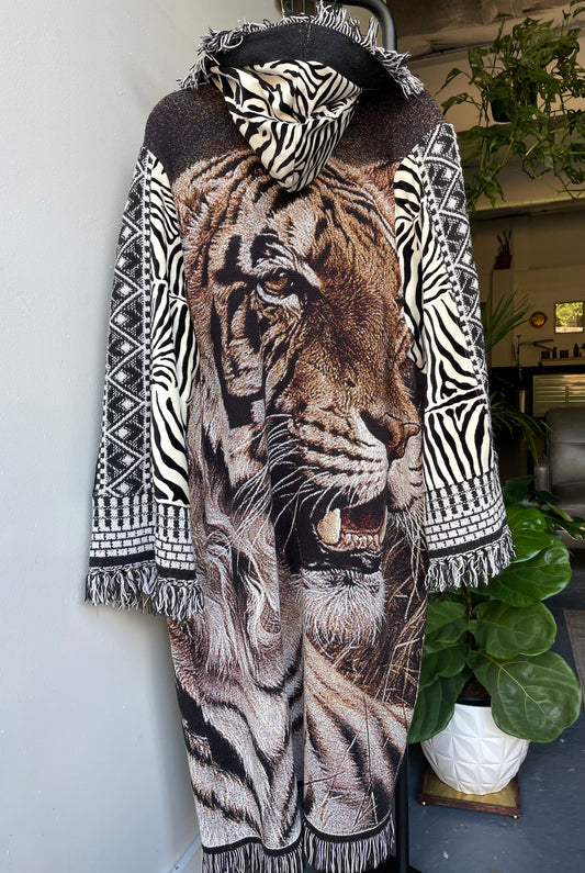 Tiger Patchwork Coat