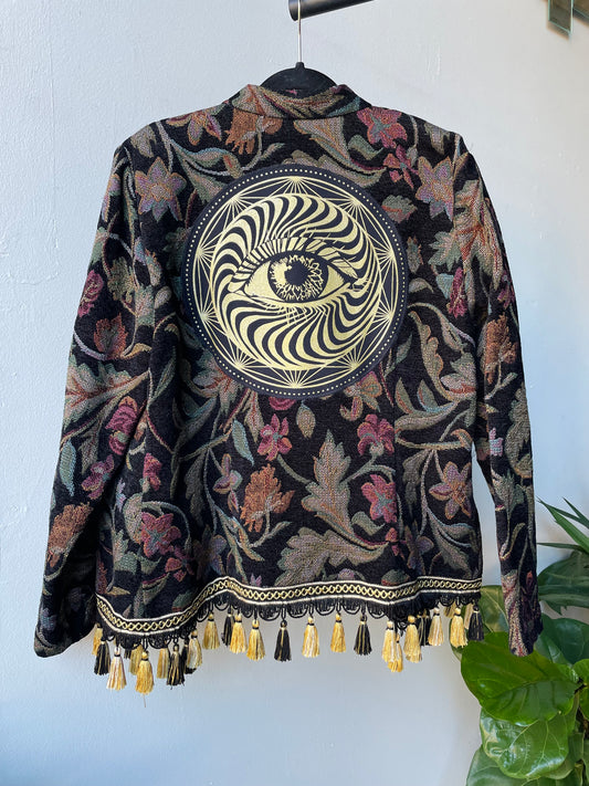 Eyeball Tapestry Jacket Large