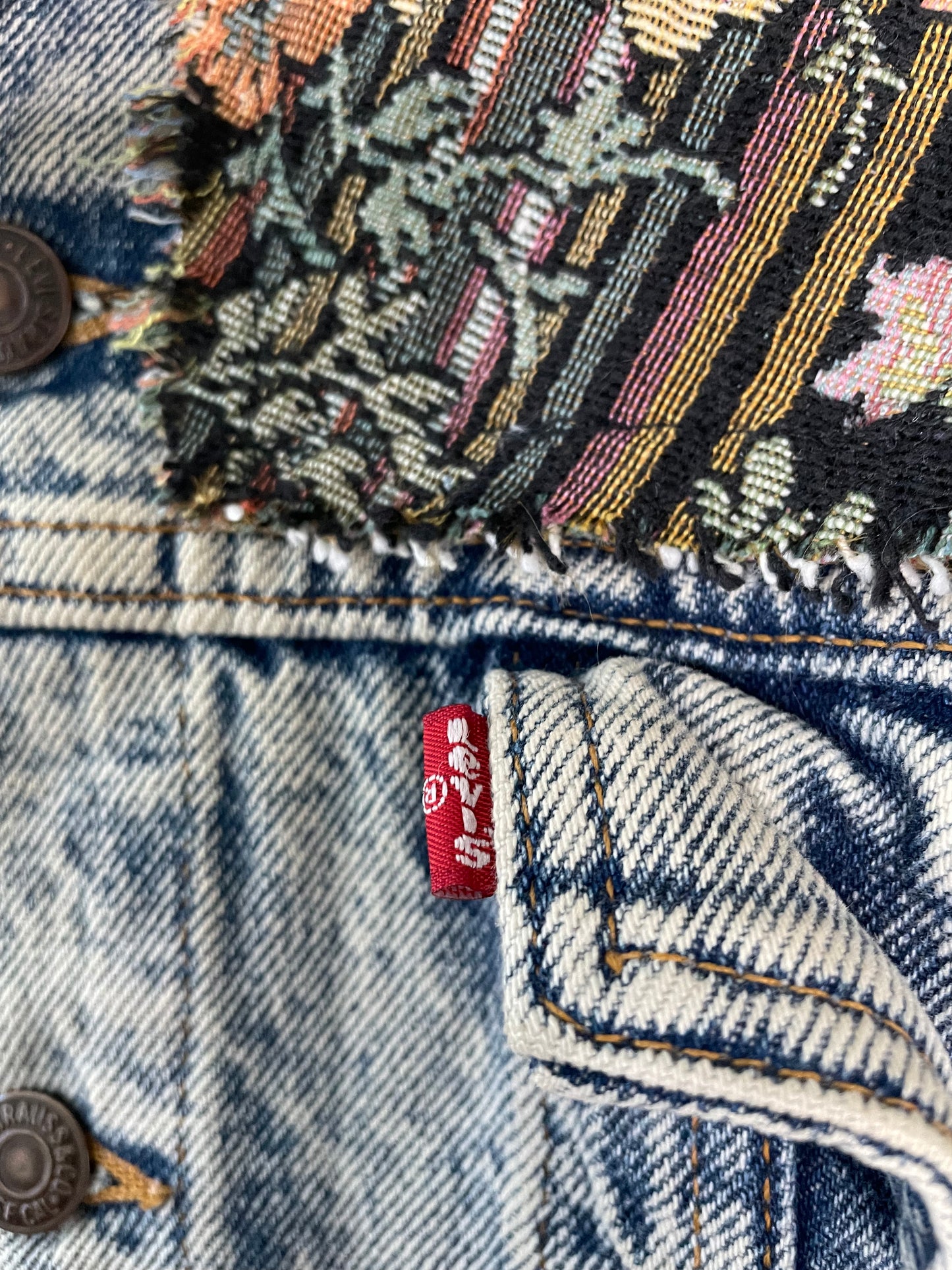 Vintage Levi’s Denim Jacket Rework X-Large